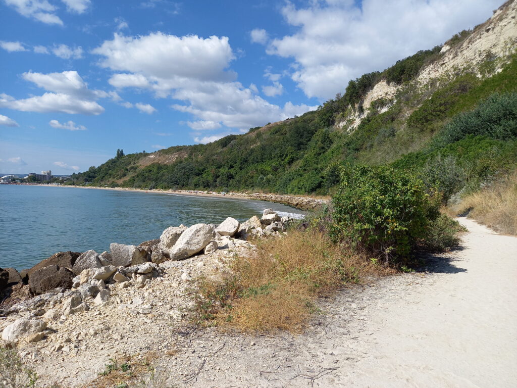 Wild beach 10 minute's walk from Villa Grace Izgrev Wild beach 10 minute's walk from Villa Grace Izgrev